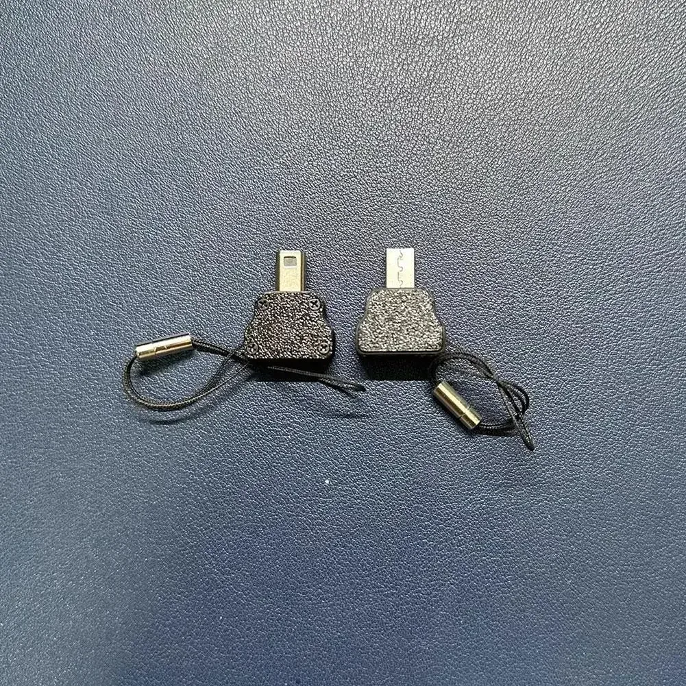 Adaptateur de charge USB Type C noir pour console