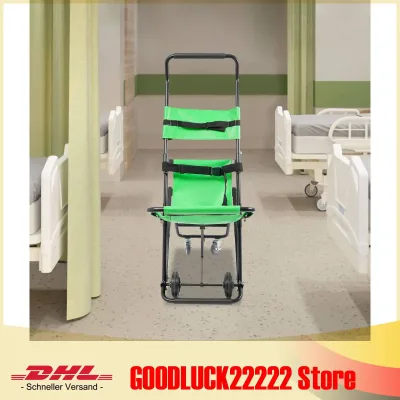 Chaise d'escalier pliable vert et noir – image 2