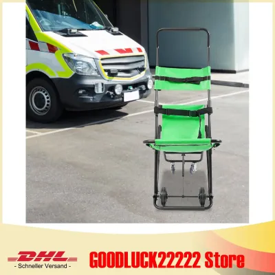 Chaise d'escalier pliable vert et noir – image 3