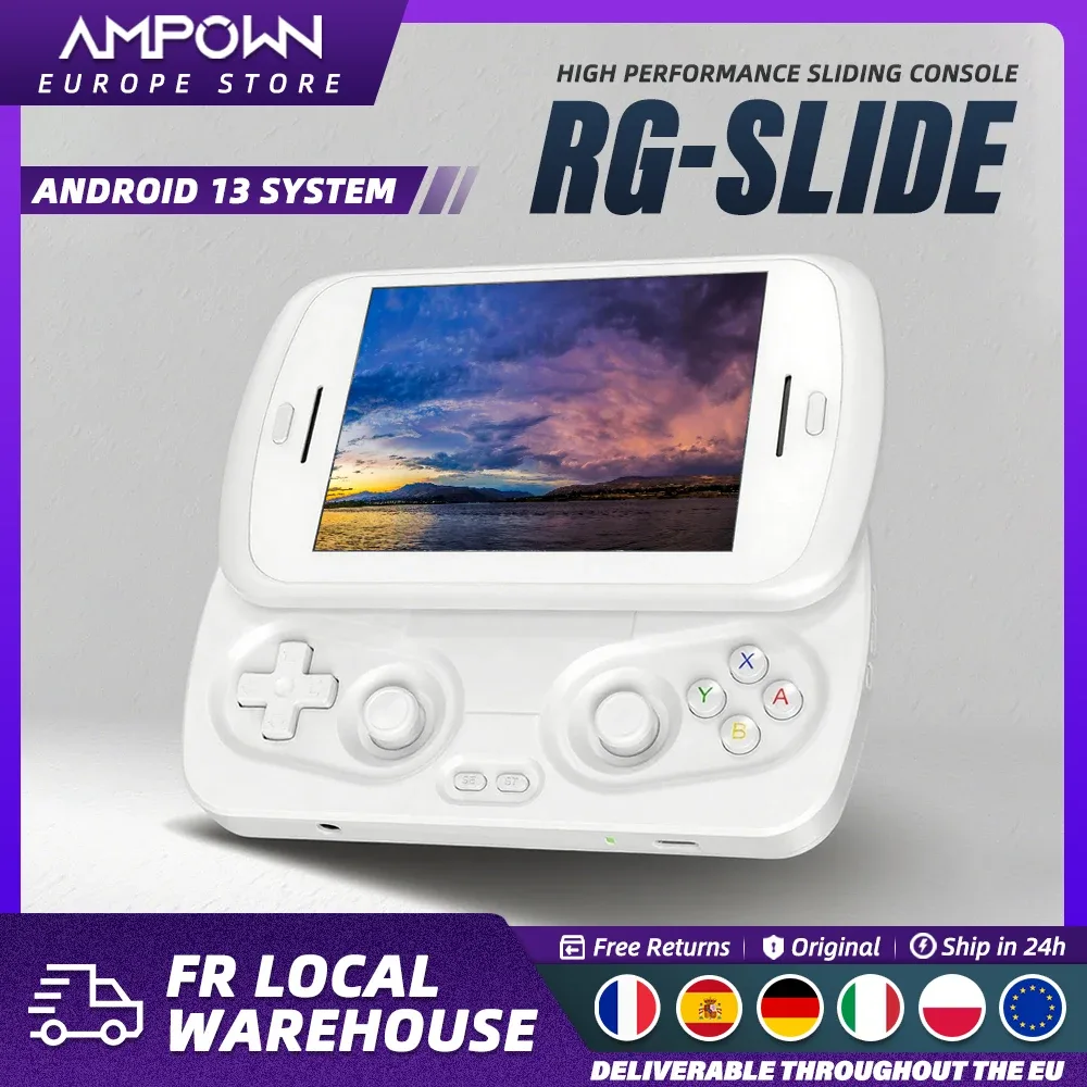 Console de jeu portable à écran tactile 120 Hz