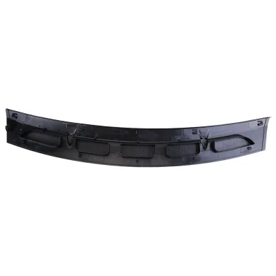 Déflecteur de vent noir en plastique ABS