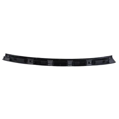 Déflecteur de vent noir en plastique ABS – image 2