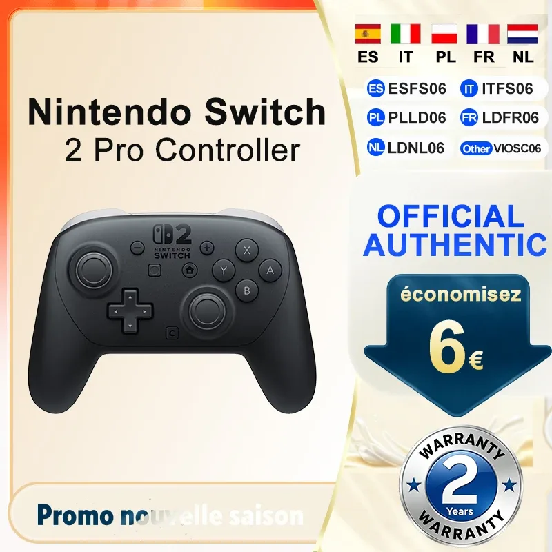 Manette de jeu sans fil à boutons arrière GL/GR