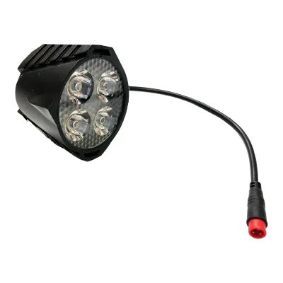 Phare de vélo électrique étanche fixé au guidon – image 3