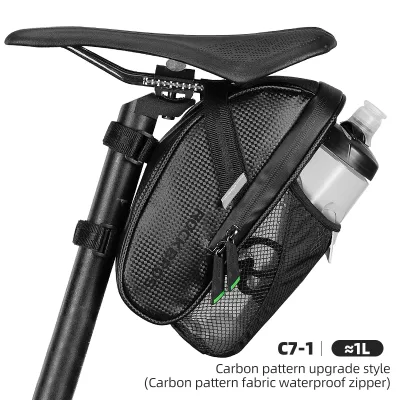 Sac de selle arrière de vélo en polyester
