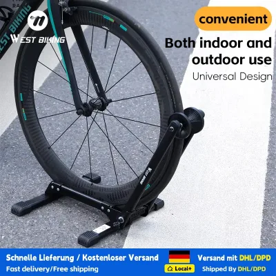 Support de stationnement double pour vélos pliable