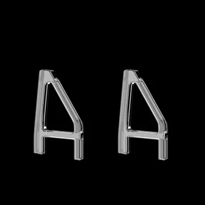 Support horizontal transparent en acrylique – image 2